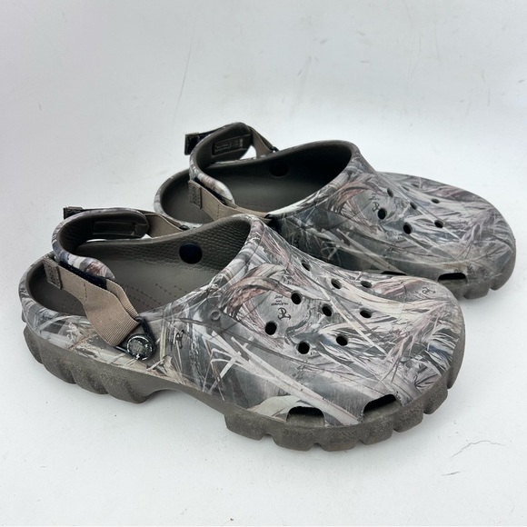 CROCS All-Terrain TrueTimber Camo Clogs Size Mens 8 Womens 10 - Picture 2 of 12